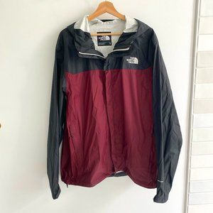 North Face - (XL) Black and Red Jacket with Hood
